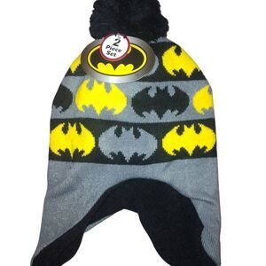 Batman Hat & Glove Set (Children's Size) NWT